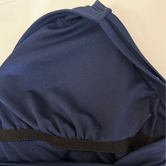 Hurley - One Piece Navy Blue Nylon Swimsuit Cross Back - size XL - Picture 9 of 10